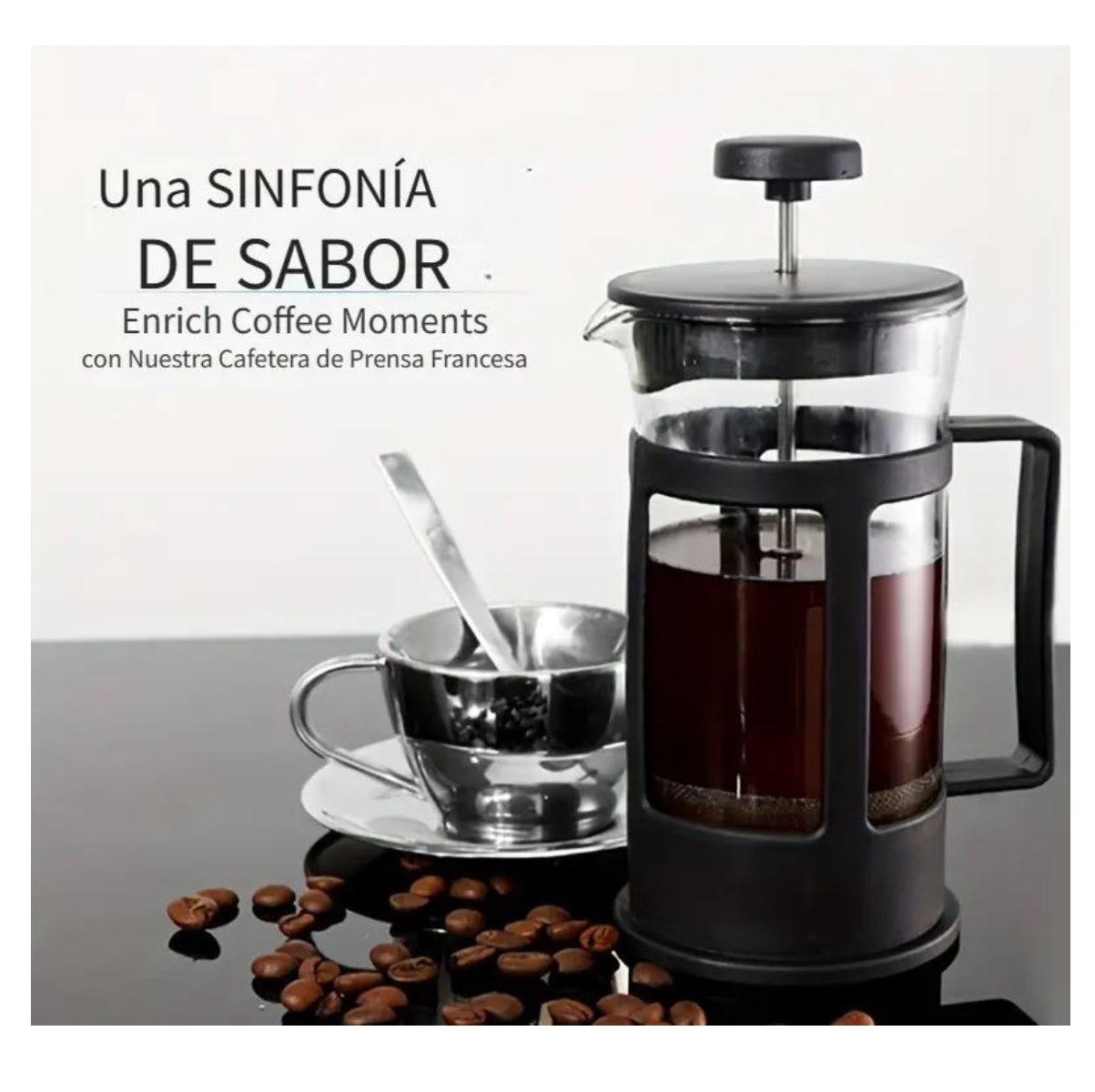 Cafetera Prensa Francesa 800ml